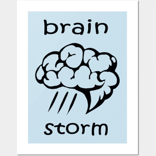 Brain Storm Posters and Art